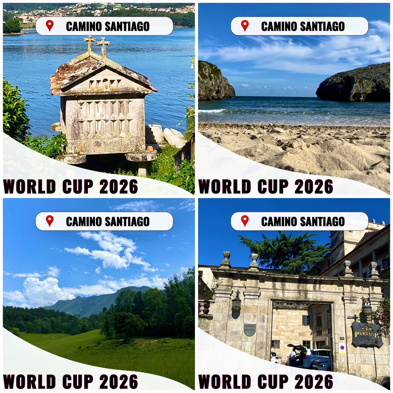 Match-day energy and coastal pilgrimage views