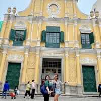 The Ruins of St. Paul and Macau street