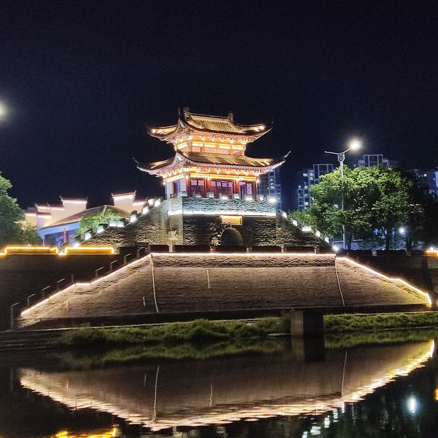 打卡石城琴江河遊船（夜遊）