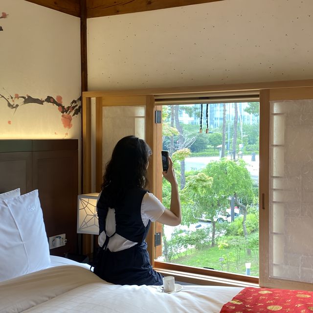 位於松島中央公園韓屋村的慶元才大使仁川是韓屋酒店