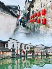 皖南的水墨江南，在宏村被一一展現
