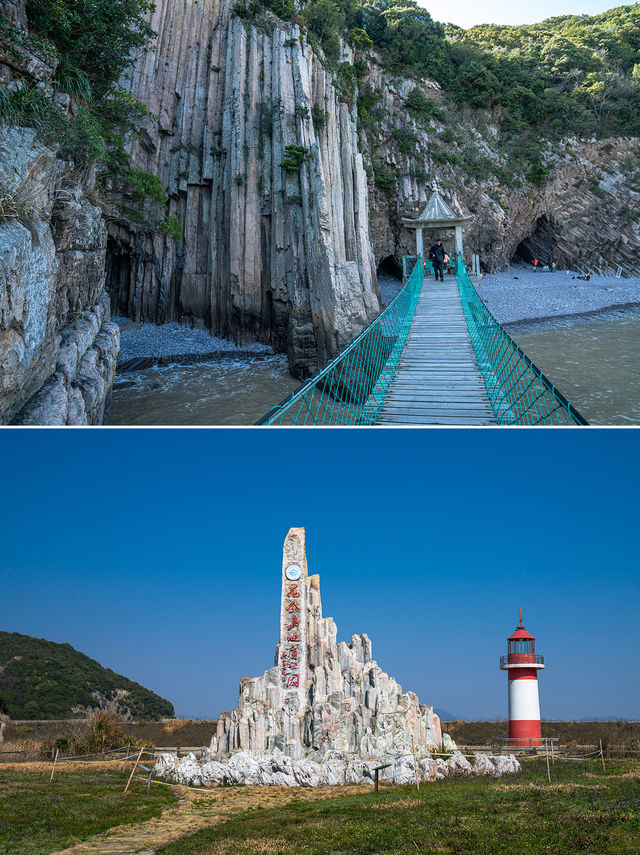 浙江一處奇景，千萬根巨石插在海面，世界罕見