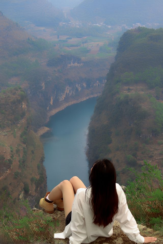 興義周邊|清水河山頂落日黃昏|五台坡觀景