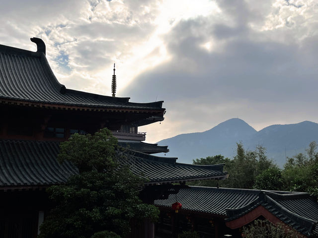 我的寺廟之旅 | 深圳海拔最高的寺廟——大華興寺