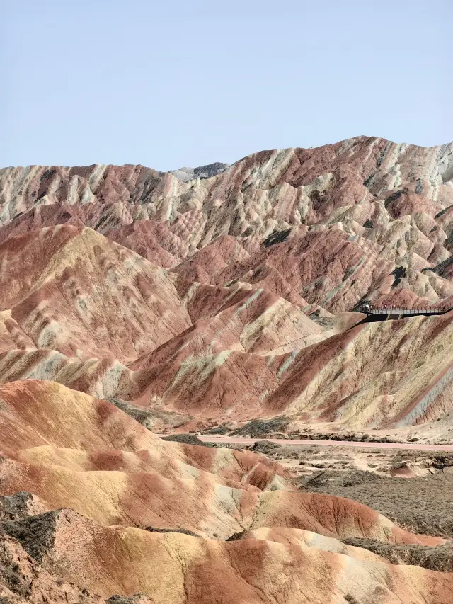 Zhangye's Rainbow Danxia