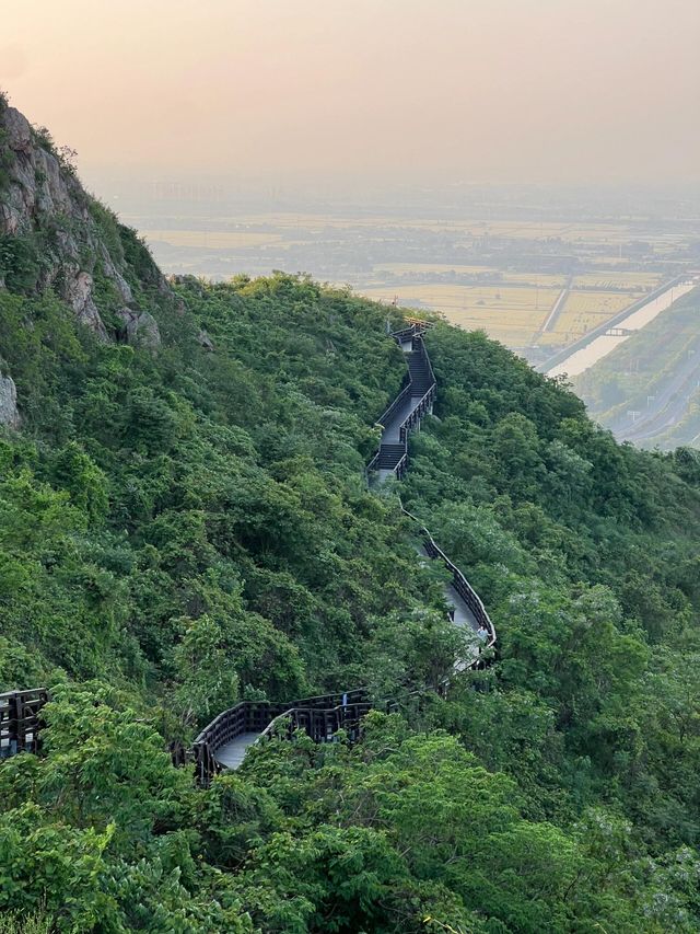 去不了江西武功山，就去江蘇的小武功山吧