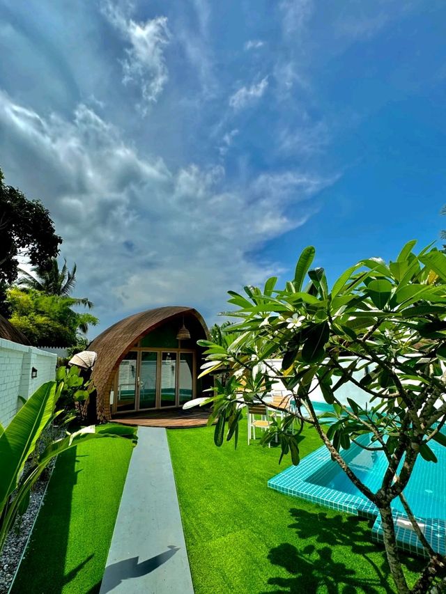 Bali style swimming pool hotels in Langkawi, Found Mansion