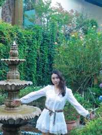 在束河古鎮住進了莫奈花園·好愛麗絲仙境哇。