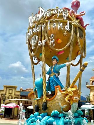 Wonderland water park in vietnam 🇻🇳 