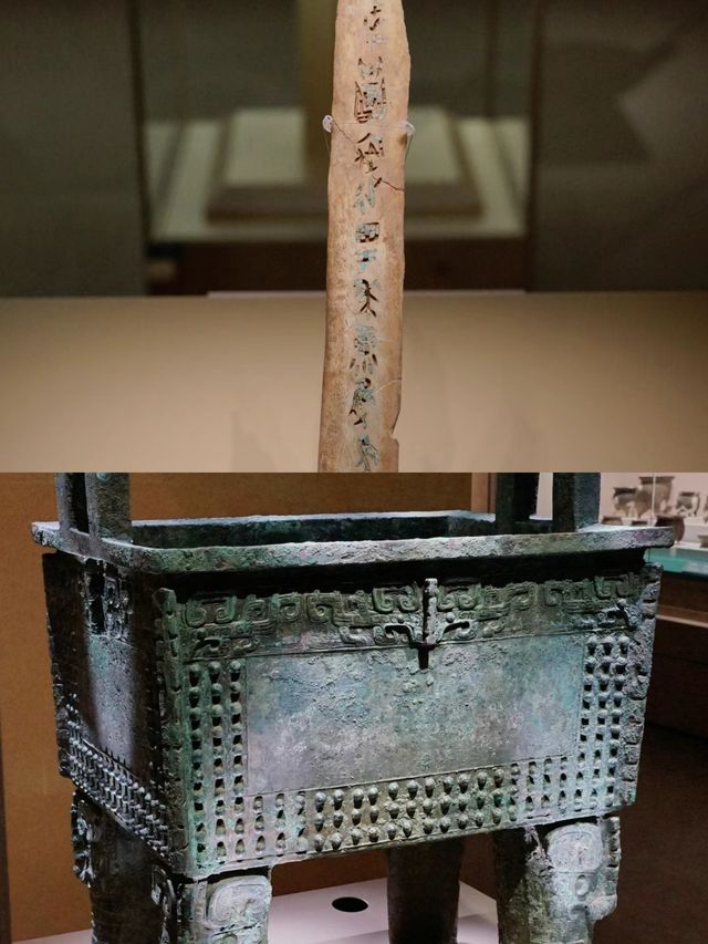 安陽殷墟博物館，新館近3,000件文物首次亮相～。