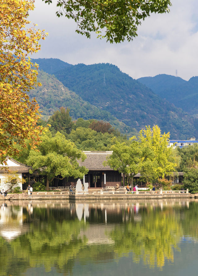 臨海｜東湖公園｜秀麗的江南園林｜打卡臨海