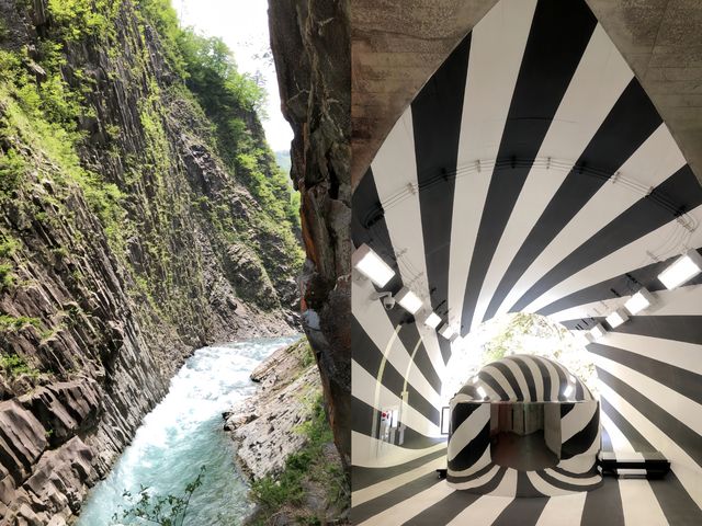 藏在日本的神秘藍調|新潟清津峽隧道