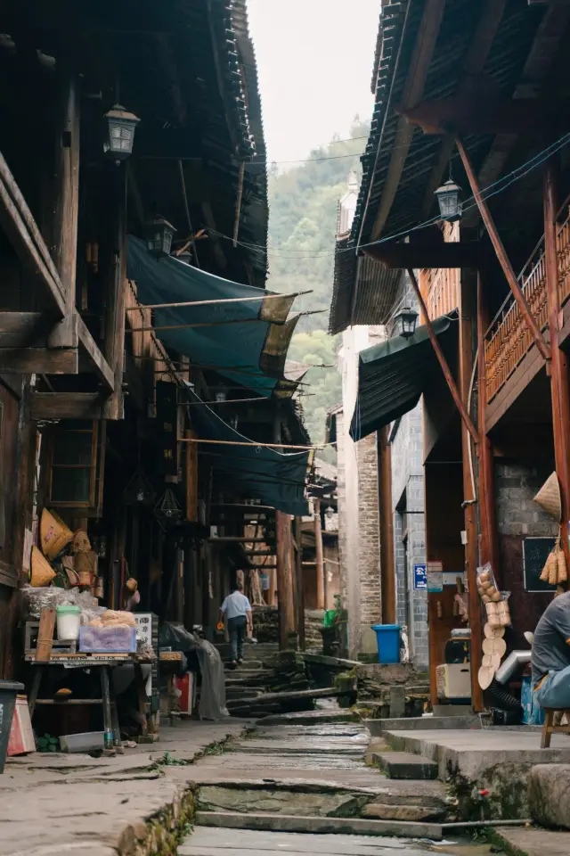 湖南益陽安化茶馬古道|一條被遺忘的洞市老街