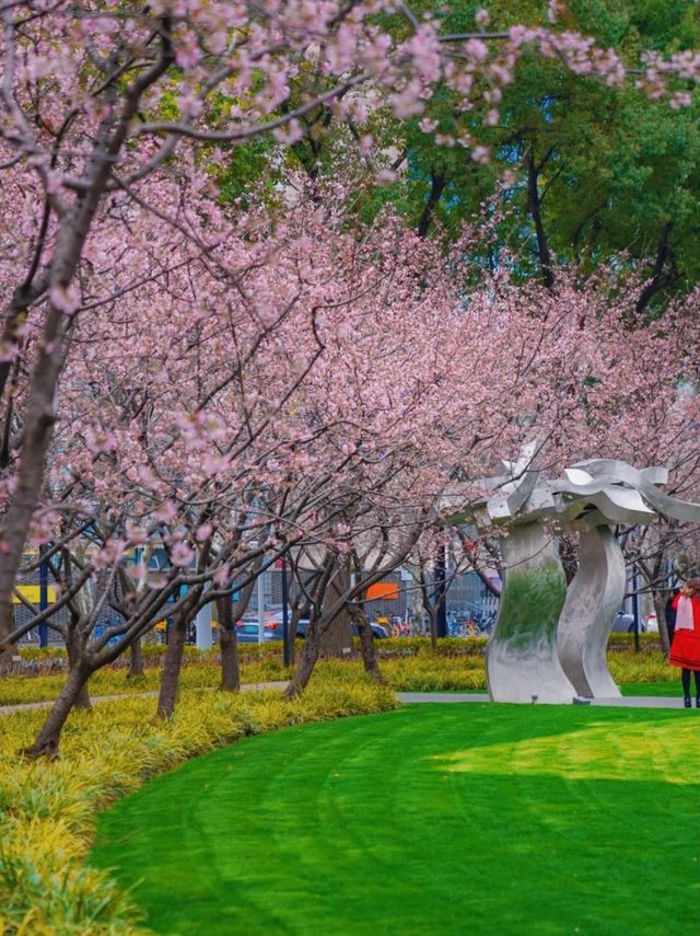 【櫻花秘境｜24小時藝術公園】