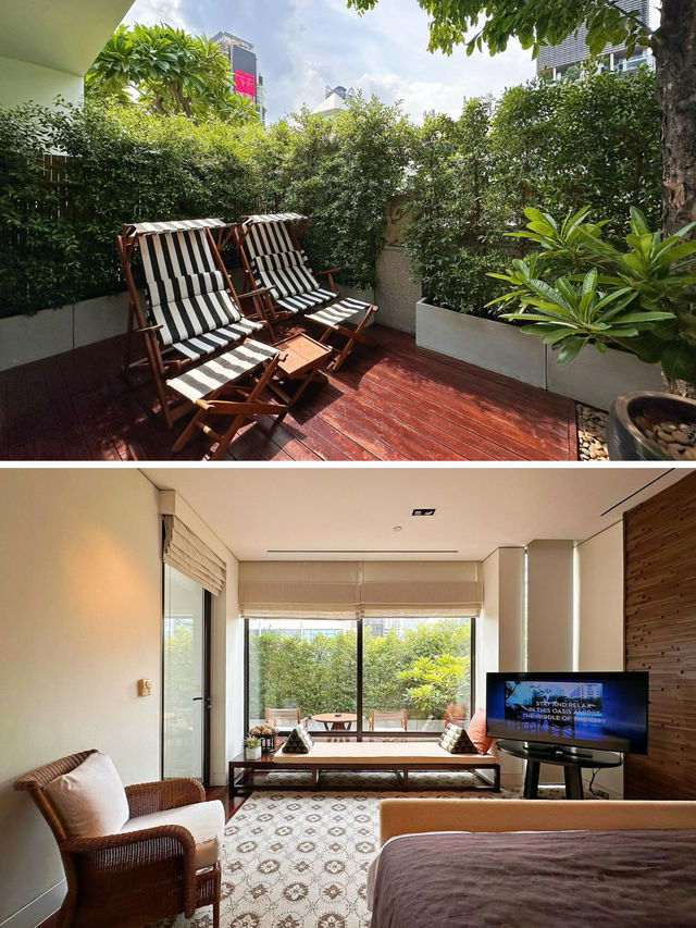 曼谷四面佛君悅酒店～潑水節必打卡的都市中心綠洲秘境！
