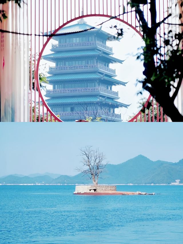 "震撼！廬山西海，山水美到窒息！"