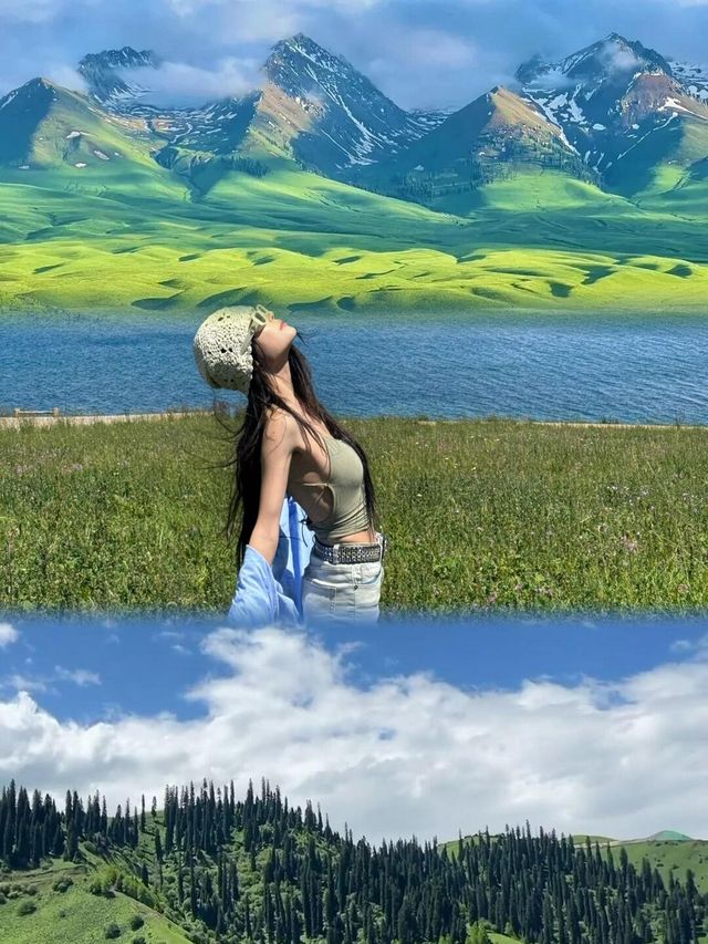 真係唔輸瑞士初夏嘅賽里木湖靚到癲