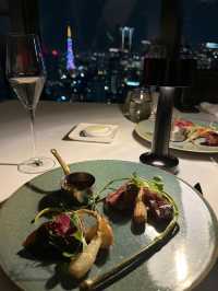 東京浪漫紀念日餐廳🥂 擁抱東京塔美景