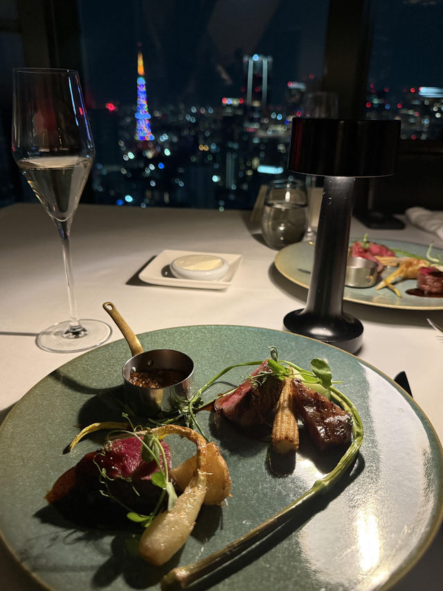 東京浪漫紀念日餐廳🥂 擁抱東京塔美景