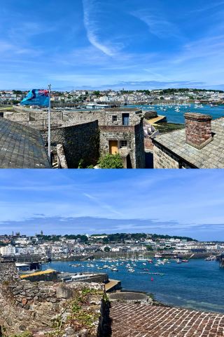 Cornet Castle and The Guernsey Literary and Potato Peel Pie Society