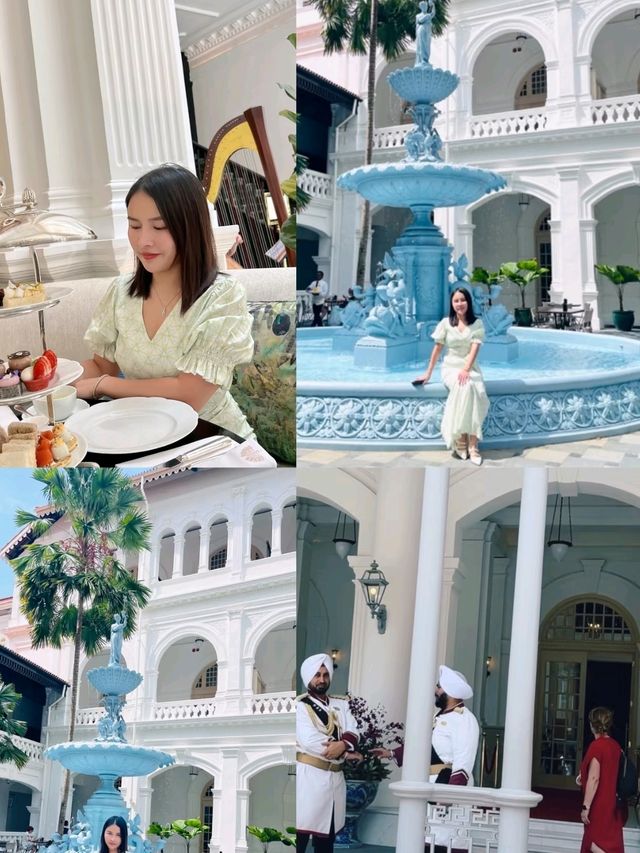 Raffles Hotel in Singapore is Stunning ♥️😍
