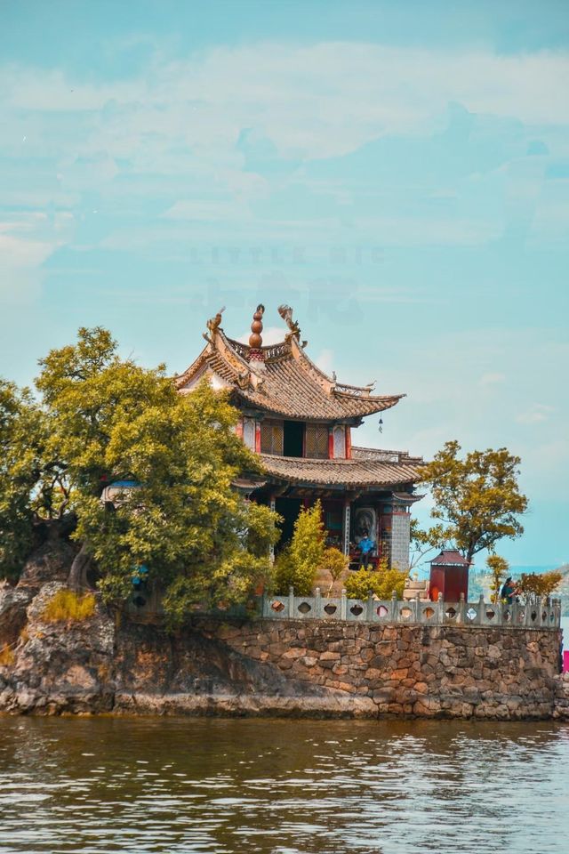 闖入洱海中的「袖珍仙境」！小普陀的治癒之旅