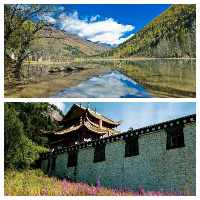 在長坪溝的懸崖邊，住進雪山與星光的私語裡