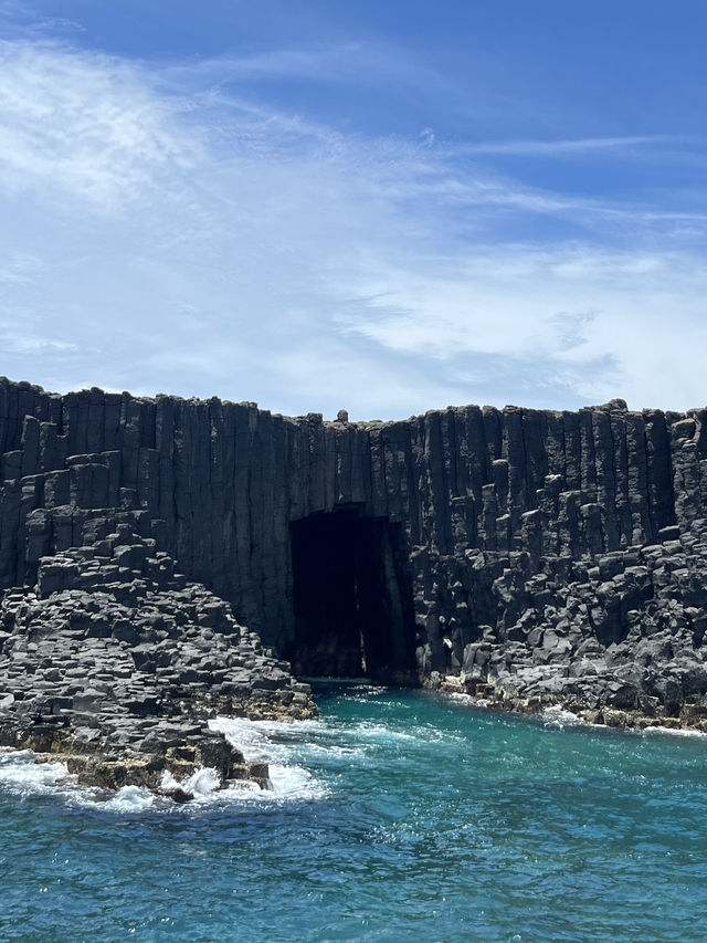 Taiwan must go  | 💙 Cimei Blue Cave: Step Inside a Sapphire Dream! 🌊 