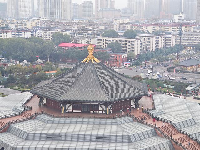 夜遊洛陽明堂古城燈火演繹千年盛唐
