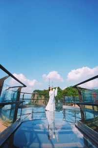 劍門關五色秋光,千年雄關換新裝