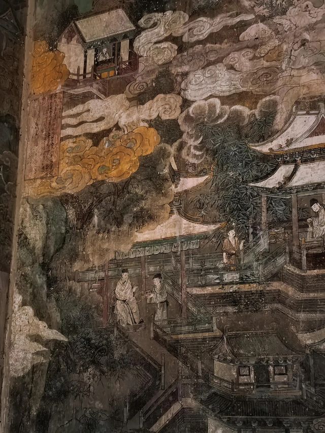 遊戲照進現實山西芮城永樂宮壁畫也太絕了吧！