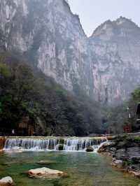 抬頭便是銀河落九天雲台山泉瀑峽