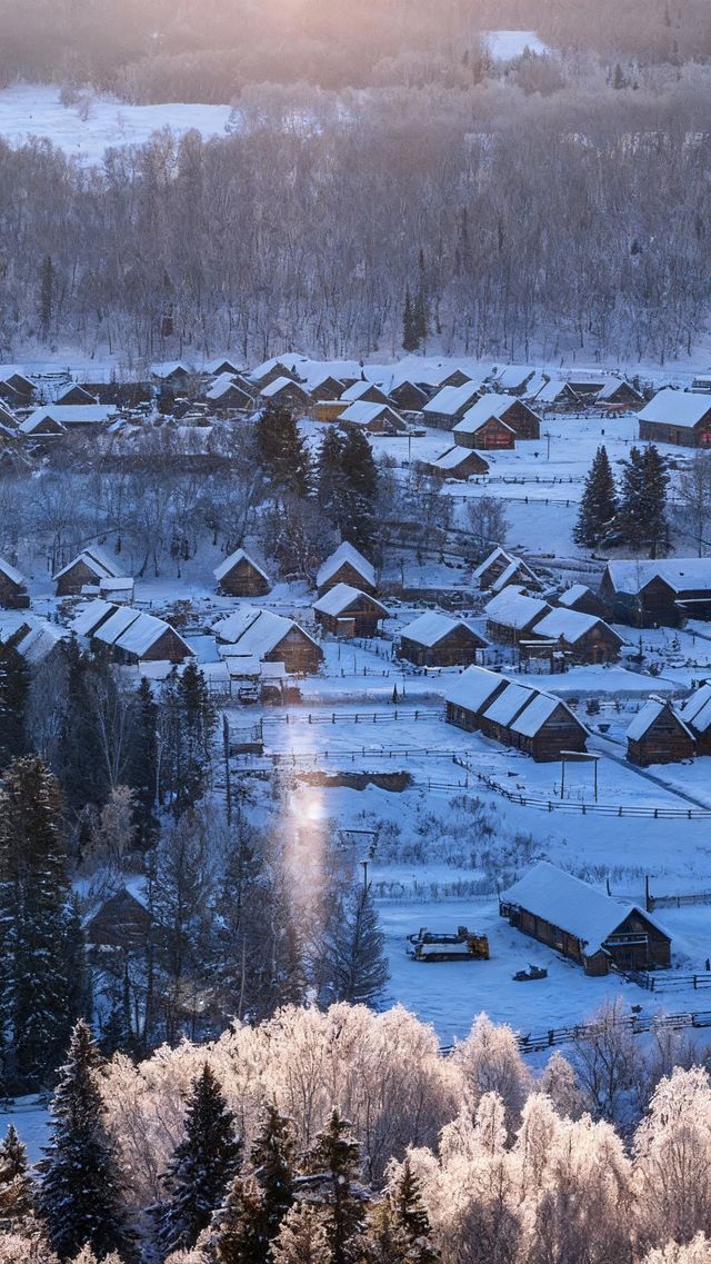 我想～沒人能拒絕冬天的阿勒泰吧！！