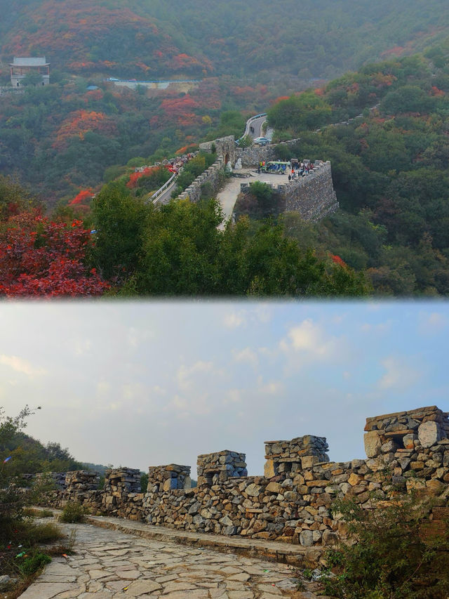 鄭州1h直達！0元賞紅葉的“小長城”美哭了
