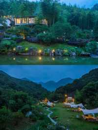 安吉暖冬私湯木屋!泡湯看星空太治癒