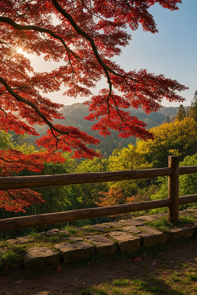 美到窒息！我在莫干山撿到了整座秋天
