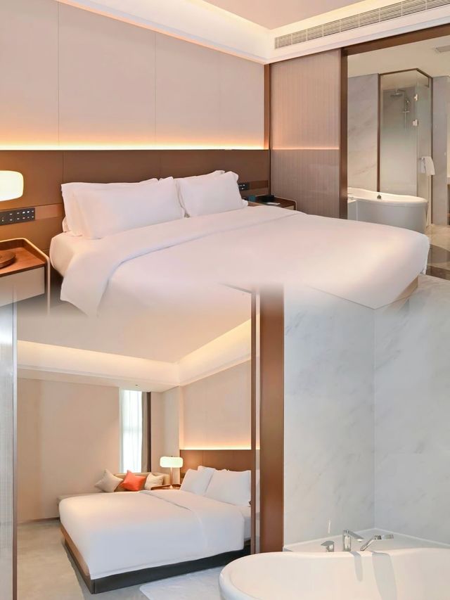 青島上合寶藏酒店!中式園林風+靜謐度假感,遛娃出差都適配 青島上合寶藏酒店!中式園林風+靜謐度假感,遛娃出差都適配