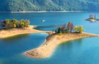 太平湖冬日浪漫,紅杉火海暖遊心