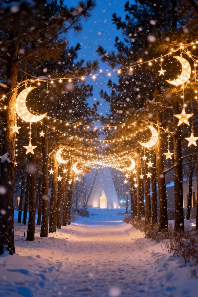 阿那亞童話月點燈儀式｜一起走進冬日夢幻星光森林