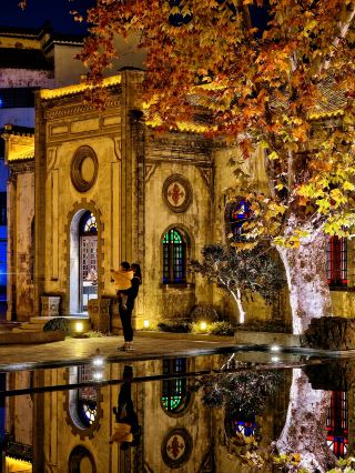 By a happy accident, we stayed in a century-old church in Huizhou Ancient Town