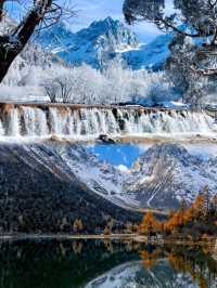 闖入冬日仙境四姑娘山的冰雪童話世界太絕了!