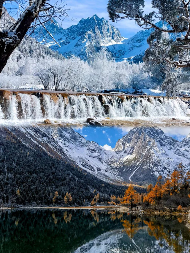 闖入冬日仙境四姑娘山的冰雪童話世界太絕了! 闖入冬日仙境四姑娘山的冰雪童話世界太絕了!