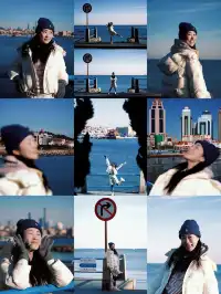 誰不愛冬天的青島呢富士“小鎌倉”超出片