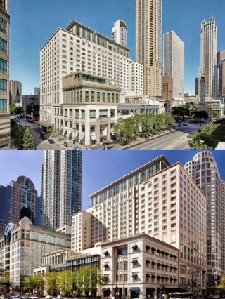 시카고 페닌슐라 호텔, 바람의 도시 정상에 위치한 호화로운 예술의 전당