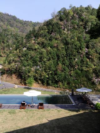 Секретное место загородного гостевого дома в горах Чанша