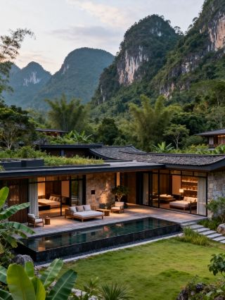 칭위안 아이와 함께, 차산 개인 온천 작은 마당에서 느긋한 시간 즐기기