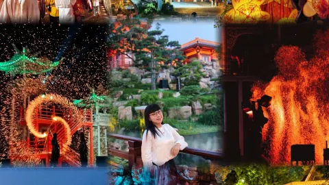 Tour tham quan làng Luyuan ở Nishan về đêm thật tuyệt vời! Lễ hội đèn lồng cá, các tiết mục biểu diễn dân gian và màn trình diễn ánh sáng là một bữa tiệc thị giác suốt đêm! — traveler post in Tế Ninh
