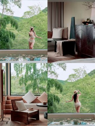 Escape the summer heat in Anji bamboo forest! Private hot springs and creek trekking, Anji Fanyin is legendary