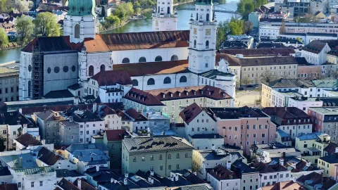 One Day in Passau, the German Border Town: Retracing "Sissi’s" Footsteps and Seeing the Confluence of Three Rivers — traveler post in Passau