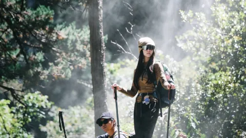 유붕 산속의 폭포는 사진 찍기 정말 좋아요 — traveler post in 더친